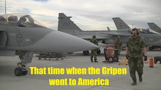 That time the Swedish Air Force flew the Gripen to America [upl. by Kask]