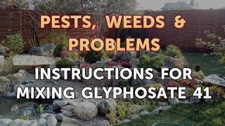 Instructions for Mixing Glyphosate 41 [upl. by Celine]