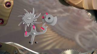 Omega CoAxial Escapement Explained [upl. by Verdi]