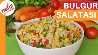 ZAHMETSİZ VE BEREKETLİ BULGUR SALATASI ✅ [upl. by Ikir]