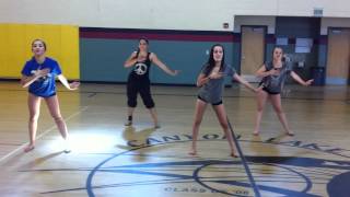 Canyon Lake Middle School Dance Team Audition 2012MOV [upl. by Gwyneth]