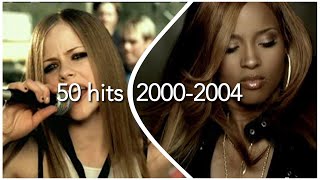 50 HITS FROM 20002004  SPOTIFY PLAYLIST [upl. by Llennahs]