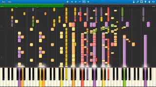 John Williams Duel of the Fates amp Funeral  Midi Visualisation [upl. by Wisnicki]