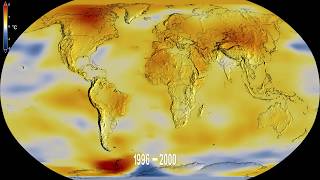 Global Temperature Anomalies from 1880 to 2019 [upl. by Aicnorev]