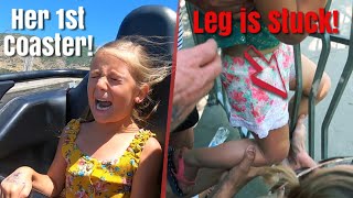 Girls have DRAMATIC Experience at AMUSEMENT PARK  LAGOON PARK UTAH [upl. by Hesoj]