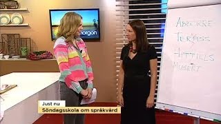 Så använder du språket rätt  Nyhetsmorgon TV4 [upl. by Neirol]