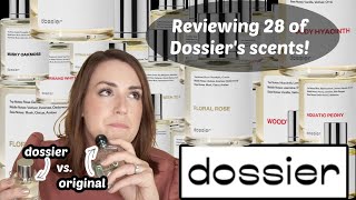 THE PERFECT AFFORDABLE PERFUME DUPESDossier Review [upl. by Nesyaj]