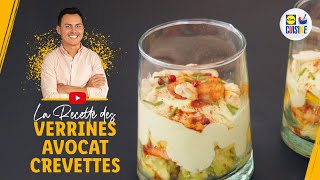 Verrines avocat crevettes  Lidl Cuisine [upl. by Conias]