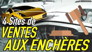 🚗 VENTE AUX ENCHÈRES  🚗 4 sites pour acheter ces voitures [upl. by Windzer174]