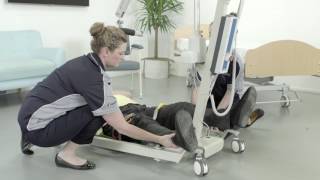 Aidacare Training Video  Manual Handling  Floor Lift [upl. by Lenuahs]