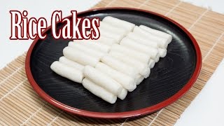 How to make Korean Rice Cakes [upl. by Pacificas]