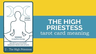 The High Priestess Tarot Card Reading and Meaning [upl. by Aray289]