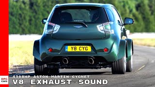 430BHP Aston Martin Cygnet V8 Exhaust Sound [upl. by Aeynod203]