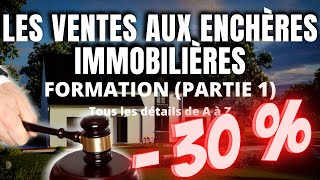 les ventes aux enchères immobilières judiciaires [upl. by Medlin409]