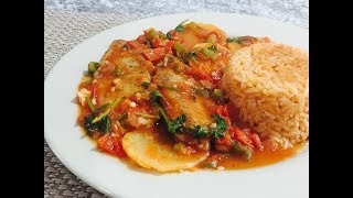 filetes de pescado a la mexicana [upl. by Aneleairam650]