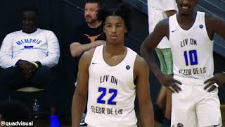 2023 Washington Commit Wesley Yates vs Georgia Stars EYBL [upl. by Anwaf]