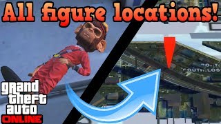 All Action figure locations  GTA Online guides [upl. by Notnirb]