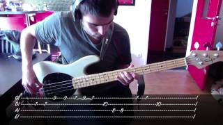 RHCP  Californication Bass Cover with Tab [upl. by Sugihara]