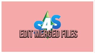 HOW TO EDIT MERGED CC PACKAGE FILES  SIMS 4 STUDIO  THE SIMS 4 MODS [upl. by Jankey124]