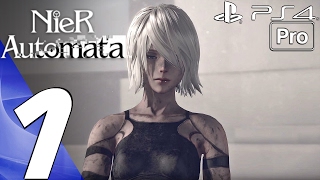 Nier Automata  Gameplay Walkthrough Part 1  Prologue Full Game PS4 PRO [upl. by Aiuqcaj262]