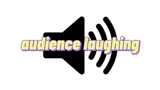 Audience laughing sound effect [upl. by Siravart]