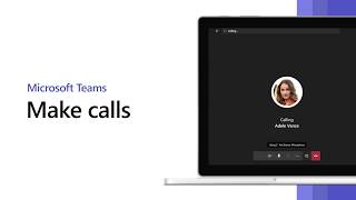 How to make calls with Microsoft Teams [upl. by Eelyme]