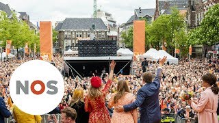 GRONINGEN Koningsdag in 5 minuten [upl. by Dammahom]