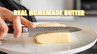 2 Ingredient Cultured Butter [upl. by Jago231]