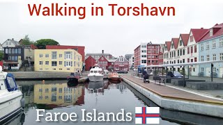 Walking in Torshavn  Faroe Islands capital [upl. by Calise]