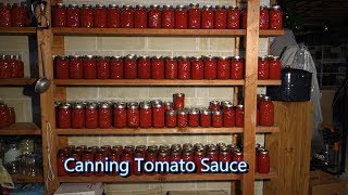 Italian Grandma Makes Canned Tomato Puree [upl. by Rratsal]