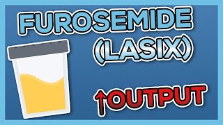 Furosemide Lasix Nursing Drug Card Simplified  Pharmacology [upl. by Rondi]