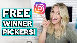 HOW TO PICK A WINNER ON INSTAGRAM GIVEAWAY Free Random Winner Picker for Comment amp Story Entries [upl. by Etnaled119]