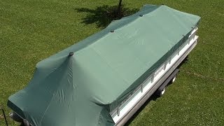 How to Make a Pontoon Boat Cover [upl. by Micheline]