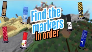 ALL MARKERS IN FIND THE MARKERS [upl. by Aronel]