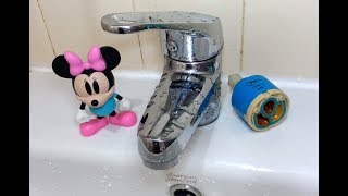 水龍頭滴水  更換陶瓷濾芯 DIY  成本  How to fix a dripping tap 【20無限】 [upl. by Phillie]