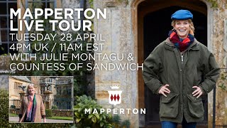 Meet the Countess of Sandwich for a tour of Mapperton House with Julie Montagu [upl. by Emiatej]