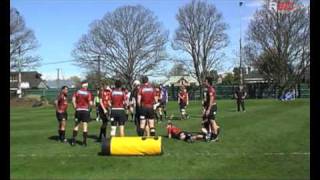 R80 Rugby Coaching Ruck Defence Drill with Scott Robertson [upl. by Player]