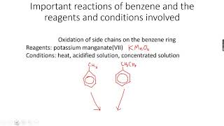 ALevel Chemistry Benzene and its compounds Part 14 [upl. by Tuhn]