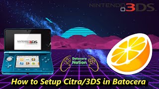 How to Setup Citra 3DS in Batocera [upl. by Annehsat59]