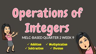 OPERATIONS OF INTEGERS  GRADE 6 [upl. by Euphemia]