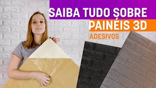 Painel 3D Autoadesivo  Saiba tudo antes de comprar [upl. by Bald949]