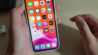 iPhone 11 Pro How to Enable  Disable Data Roaming [upl. by Enialahs]