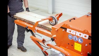 WoodMizer EG100 Twin Blade Edger [upl. by Noiemad805]