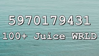 Juice WRLD Roblox Song IDs [upl. by Pravit]