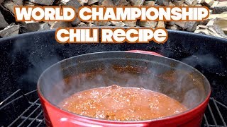 National Champion Chili Recipe 2018 [upl. by Attevroc]