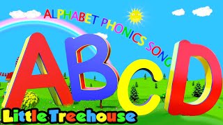 Alphabet Phonics Song  Learning Videos for Kids  Nursery Rhymes amp Songs by Little Treehouse [upl. by Mathe560]