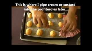 EASY CHOUX PASTRY  VIDEO RECIPE [upl. by Wilson]