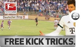 Top 10 Free Kick Tricks [upl. by Atnom]