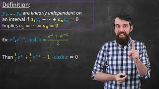 Linear Independence of Functions amp The Wronskian [upl. by Rybma32]