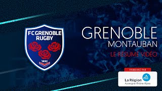 Grenoble  Montauban  le résumé vidéo [upl. by Natehc613]